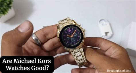 michael kors tech watch review|is Michael Kors watches good.